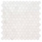 Msi Bianco Dolomite Hexagon 12 In. X 11.75 In. X 10 Mm Polished Marble Mesh-Mounted Mosaic Tile, 10PK ZOR-MD-0164 - alternate 1